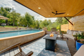 Austin Oasis with Pool and Patio about 7 Mi to Zilker Park